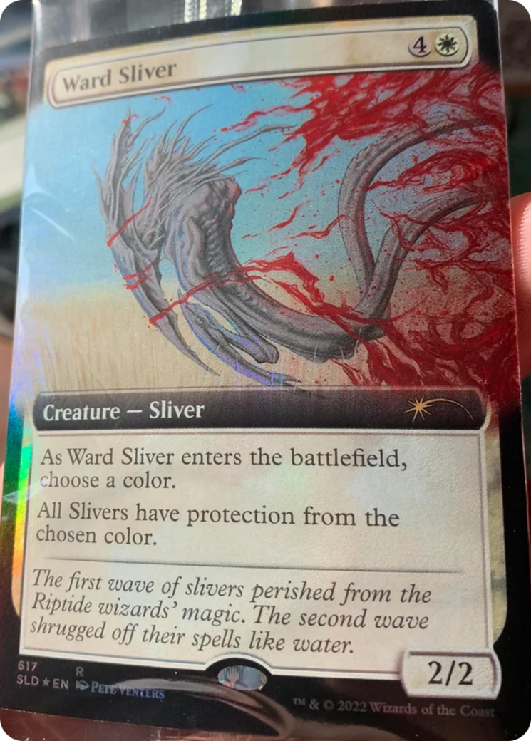 Ward Sliver (Extended Art) [Secret Lair Drop Promos] | Card Citadel