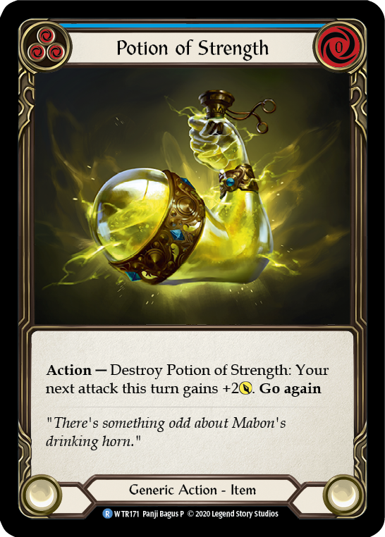 Potion of Strength [U-WTR171] (Welcome to Rathe Unlimited)  Unlimited Rainbow Foil | Card Citadel