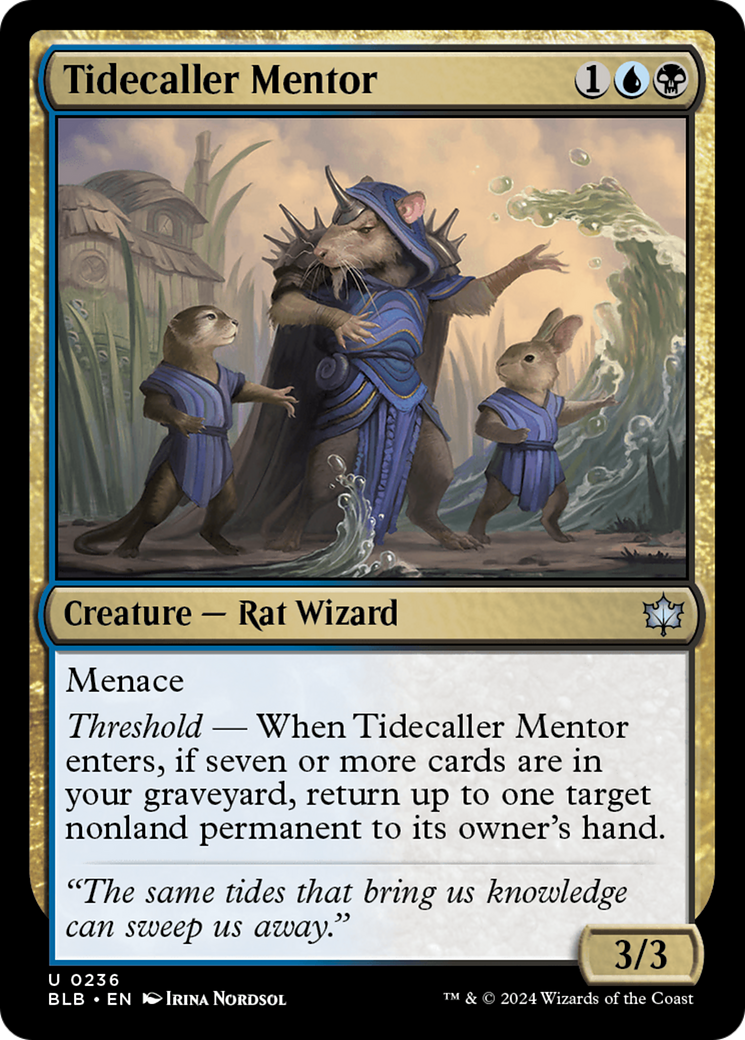 Tidecaller Mentor [Bloomburrow] | Card Citadel