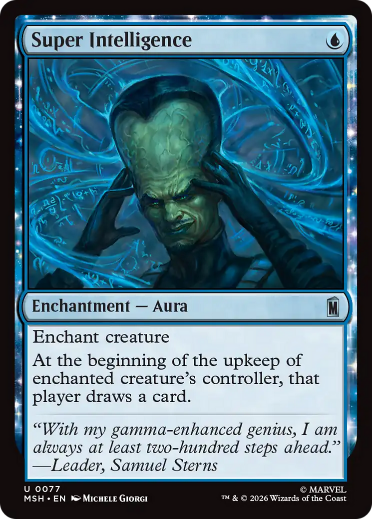 Super Intelligence [Marvel Super Heroes] | Card Citadel