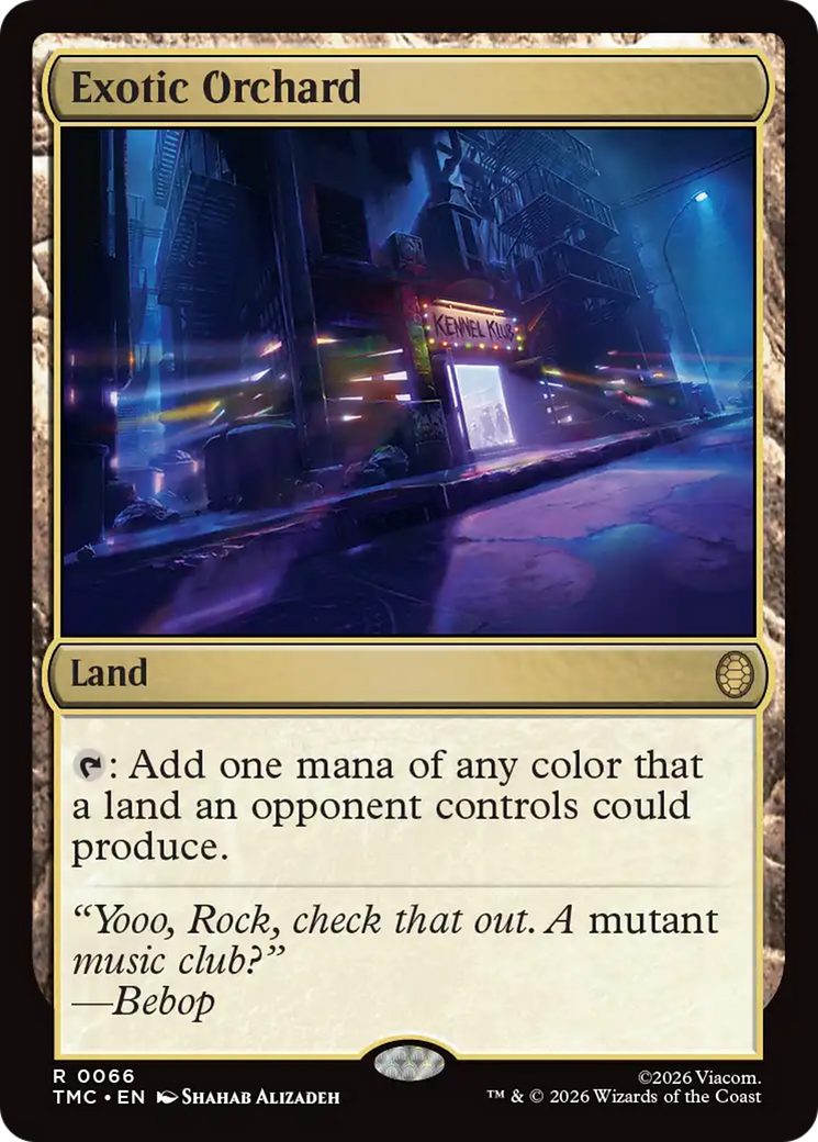 Exotic Orchard [Teenage Mutant Ninja Turtles Commander] | Card Citadel