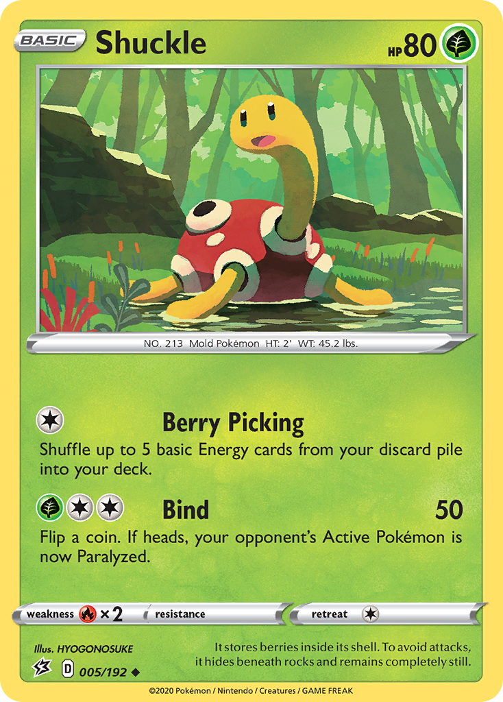 Shuckle (005/192) [Sword & Shield: Rebel Clash] | Card Citadel