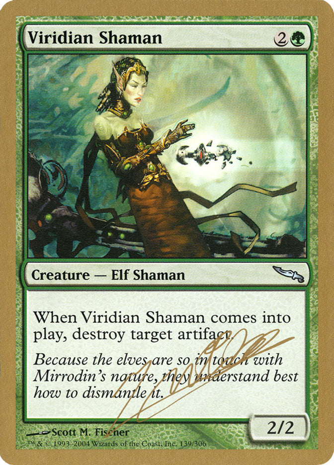 Viridian Shaman (Julien Nuijten) [World Championship Decks 2004] | Card Citadel