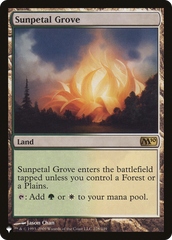 Sunpetal Grove [The List] | Card Citadel