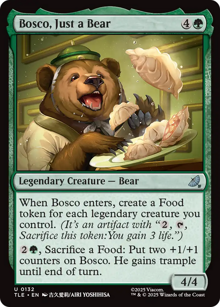 Bosco, Just a Bear [Avatar: The Last Airbender: Eternal-Legal] | Card Citadel
