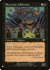 Phyrexian Infiltrator [The List] | Card Citadel