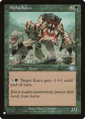 Alpha Kavu [The List] | Card Citadel