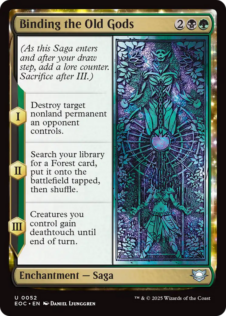 Binding the Old Gods [Edge of Eternities Commander] | Card Citadel