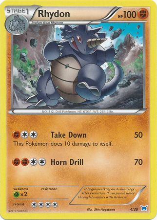 Rhydon (4/30) [XY: Trainer Kit 2 - Latios] | Card Citadel