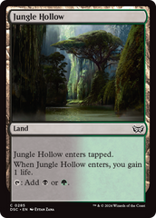 Jungle Hollow [Duskmourn: House of Horror Commander] | Card Citadel