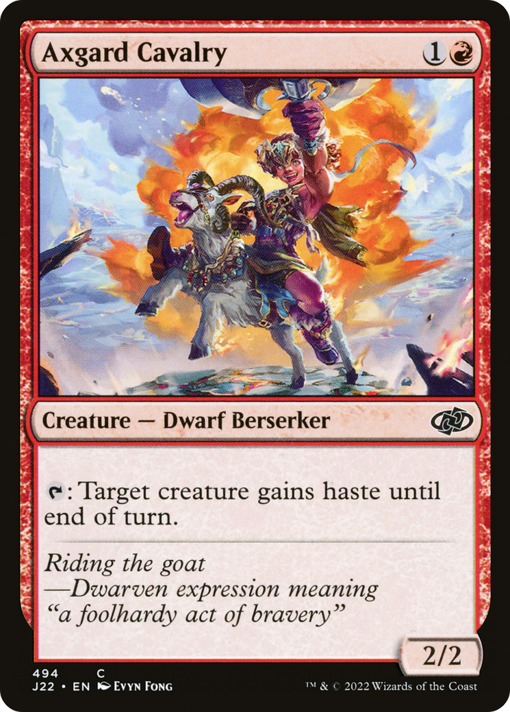 Axgard Cavalry [Jumpstart 2022] | Card Citadel