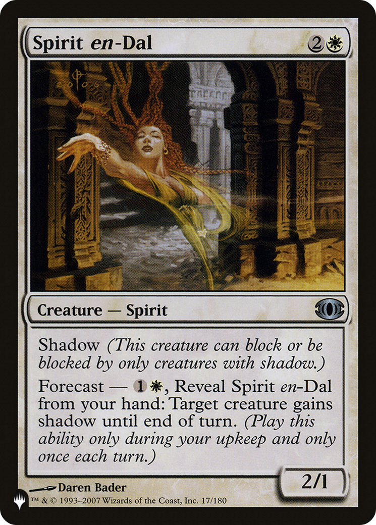 Spirit en-Dal [The List Reprints] | Card Citadel