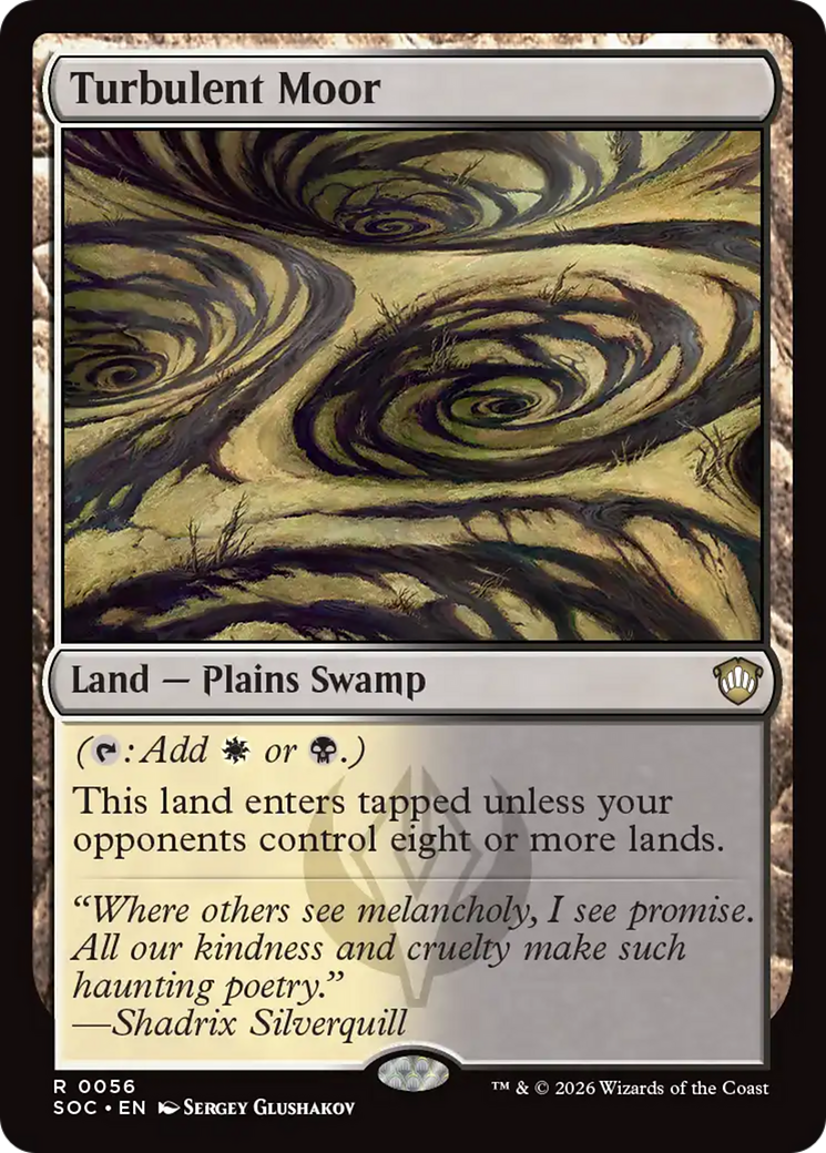 Turbulent Moor [Secrets of Strixhaven Commander] | Card Citadel