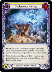 Coalescence Mirage (Yellow) [EVR145] (Everfest)  1st Edition Rainbow Foil | Card Citadel