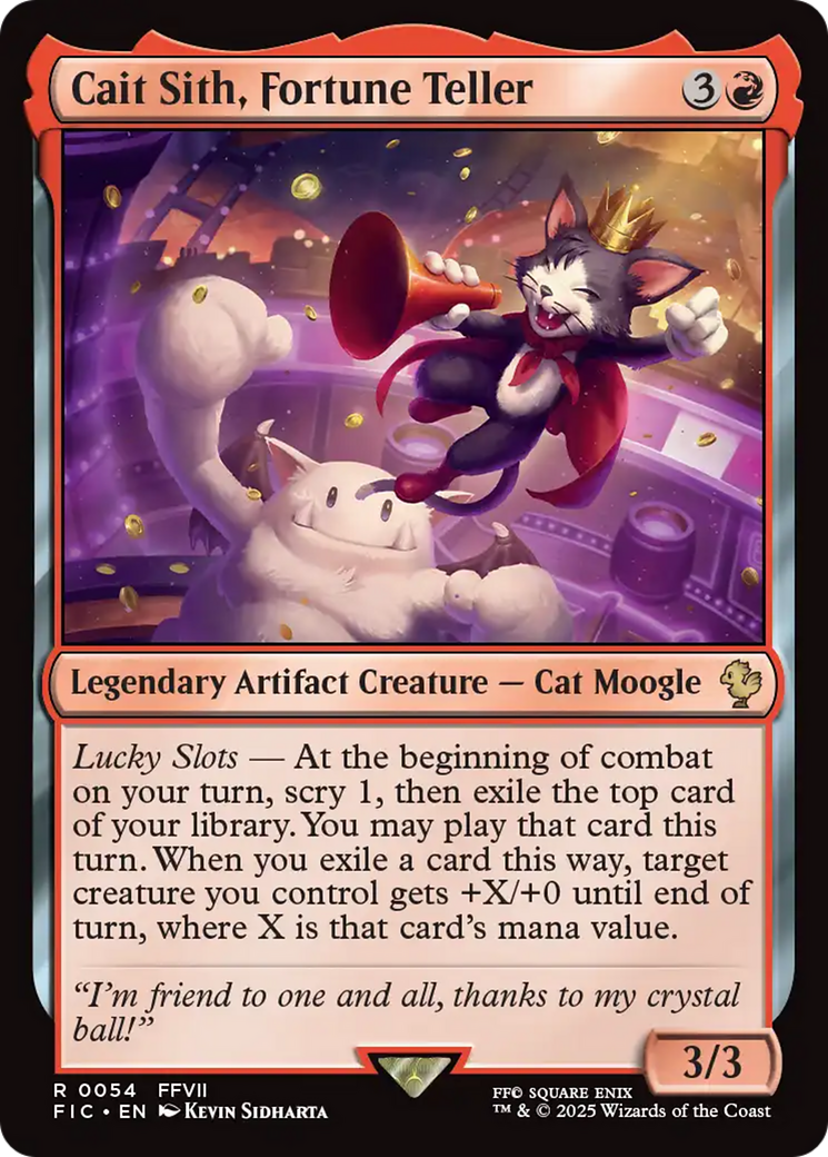Cait Sith, Fortune Teller [FINAL FANTASY Commander] | Card Citadel