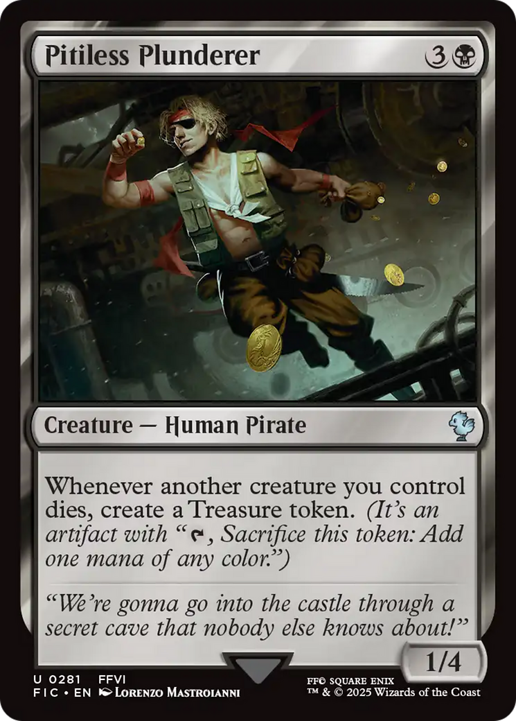 Pitiless Plunderer [FINAL FANTASY Commander] | Card Citadel