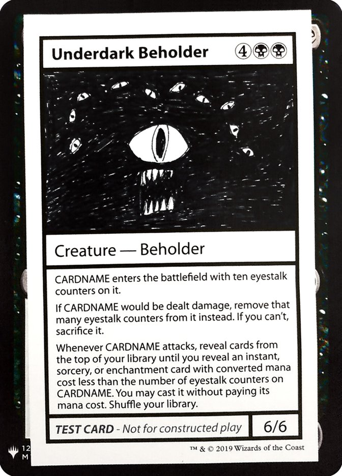 Underdark Beholder [Mystery Booster Playtest Cards] | Card Citadel