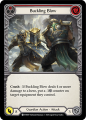 Buckling Blow (Red) [U-WTR057] (Welcome to Rathe Unlimited)  Unlimited Rainbow Foil | Card Citadel