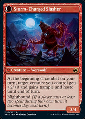 Reckless Stormseeker // Storm-Charged Slasher [Innistrad: Midnight Hunt] | Card Citadel