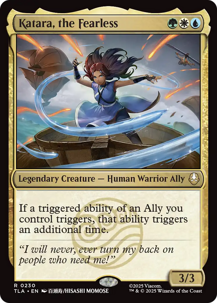 Katara, the Fearless [Avatar: The Last Airbender] | Card Citadel