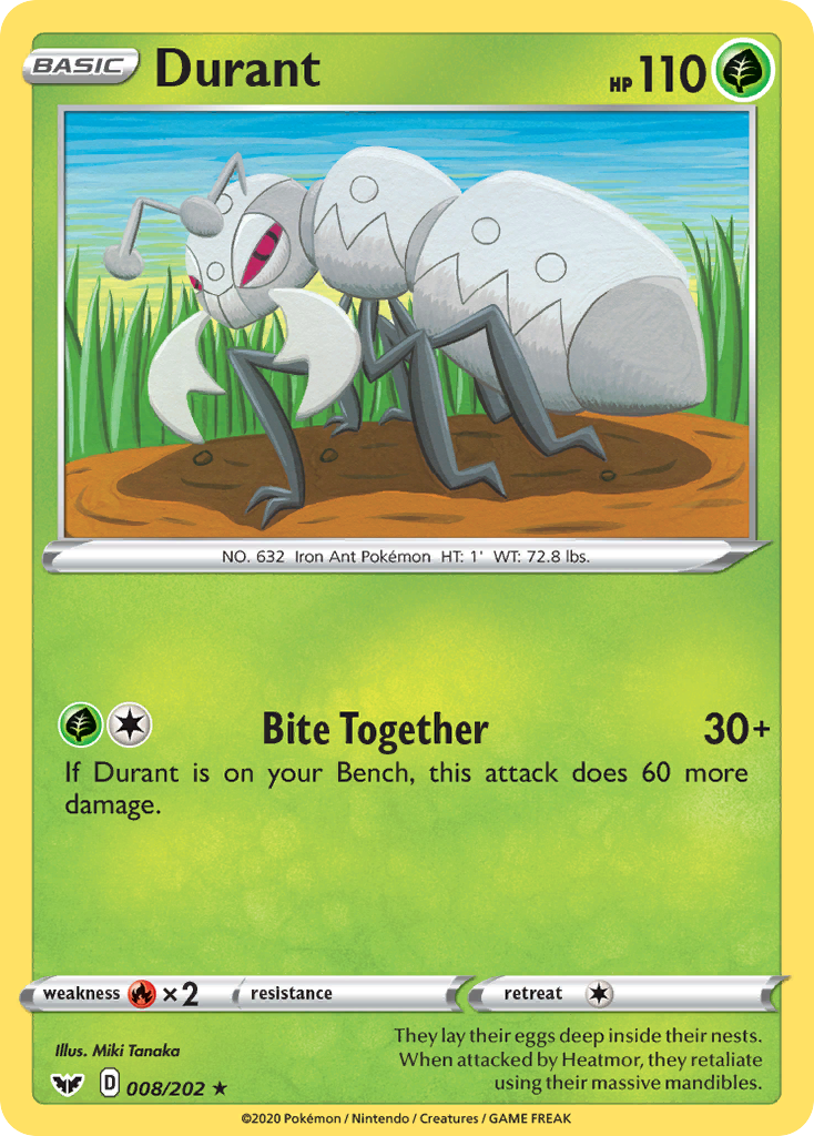 Durant (008/202) [Sword & Shield: Base Set] | Card Citadel