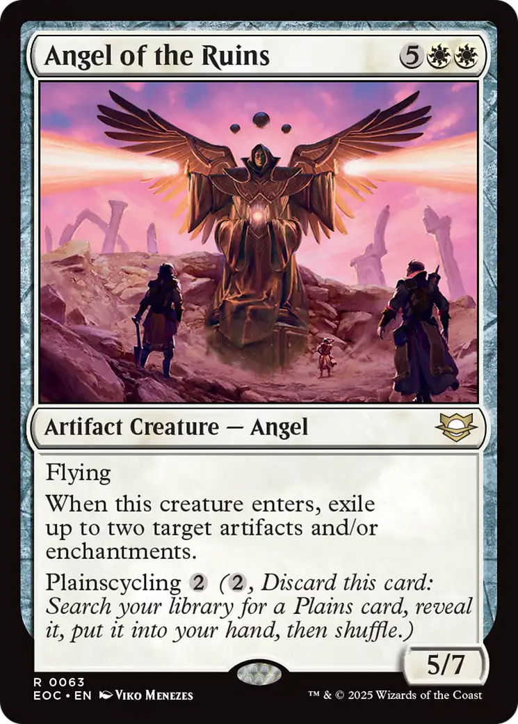 Angel of the Ruins [Edge of Eternities Commander] | Card Citadel