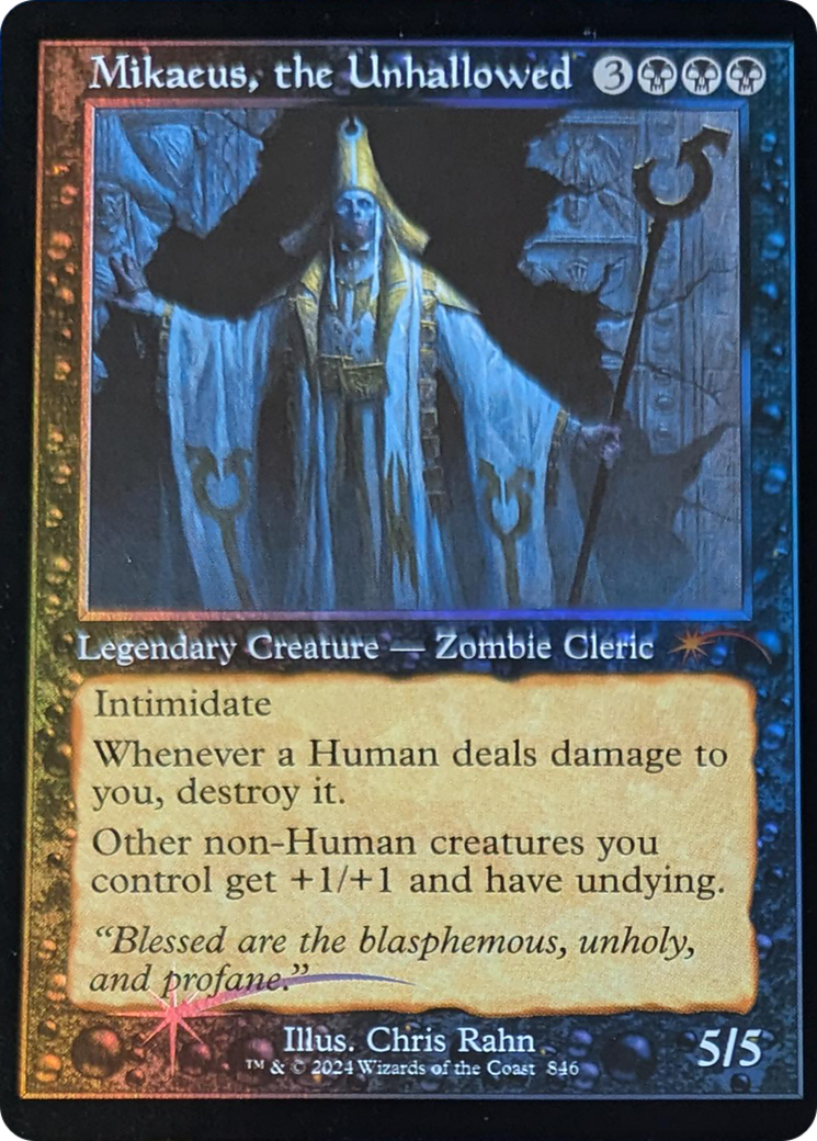 Mikaeus, the Unhallowed (Retro Frame) [Secret Lair Drop Series] | Card Citadel