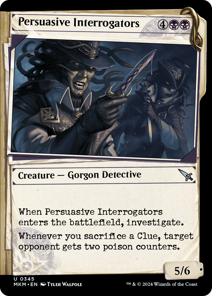 Persuasive Interrogators (Showcase) [Murders at Karlov Manor] | Card Citadel