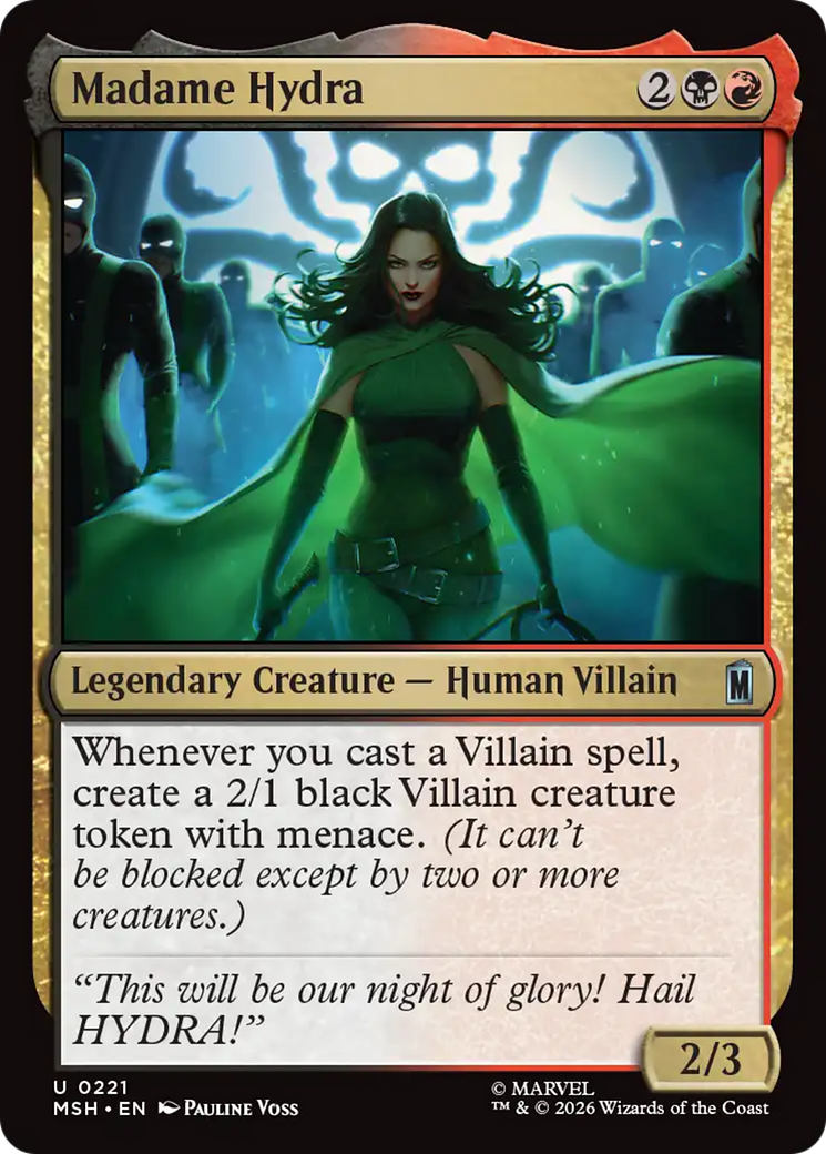 Madame Hydra [Marvel Super Heroes] | Card Citadel
