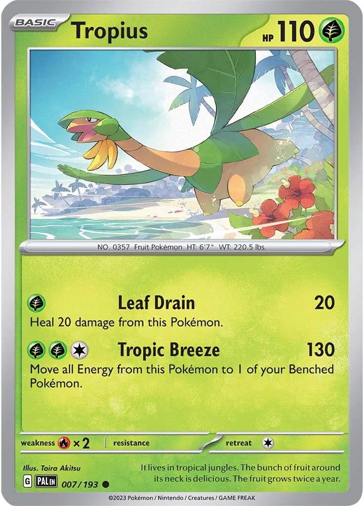 Tropius (007/193) [Scarlet & Violet: Paldea Evolved] | Card Citadel