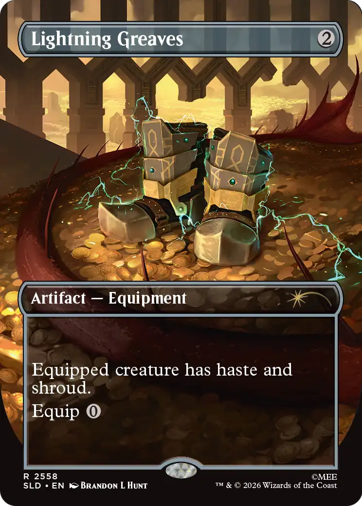 Lightning Greaves (2558) [Secret Lair Drop Series] | Card Citadel