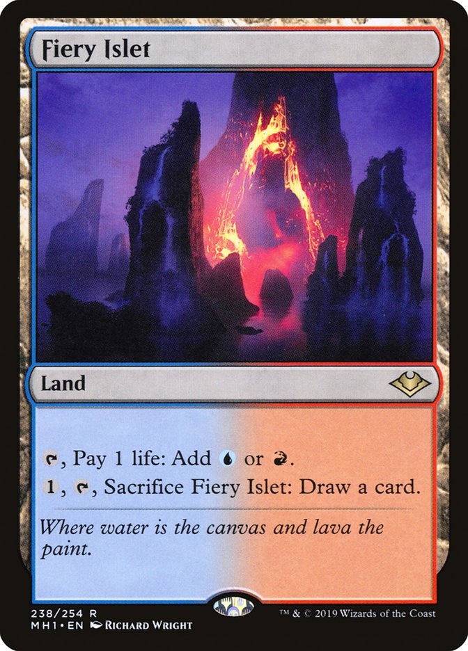 Fiery Islet [Modern Horizons] | Card Citadel
