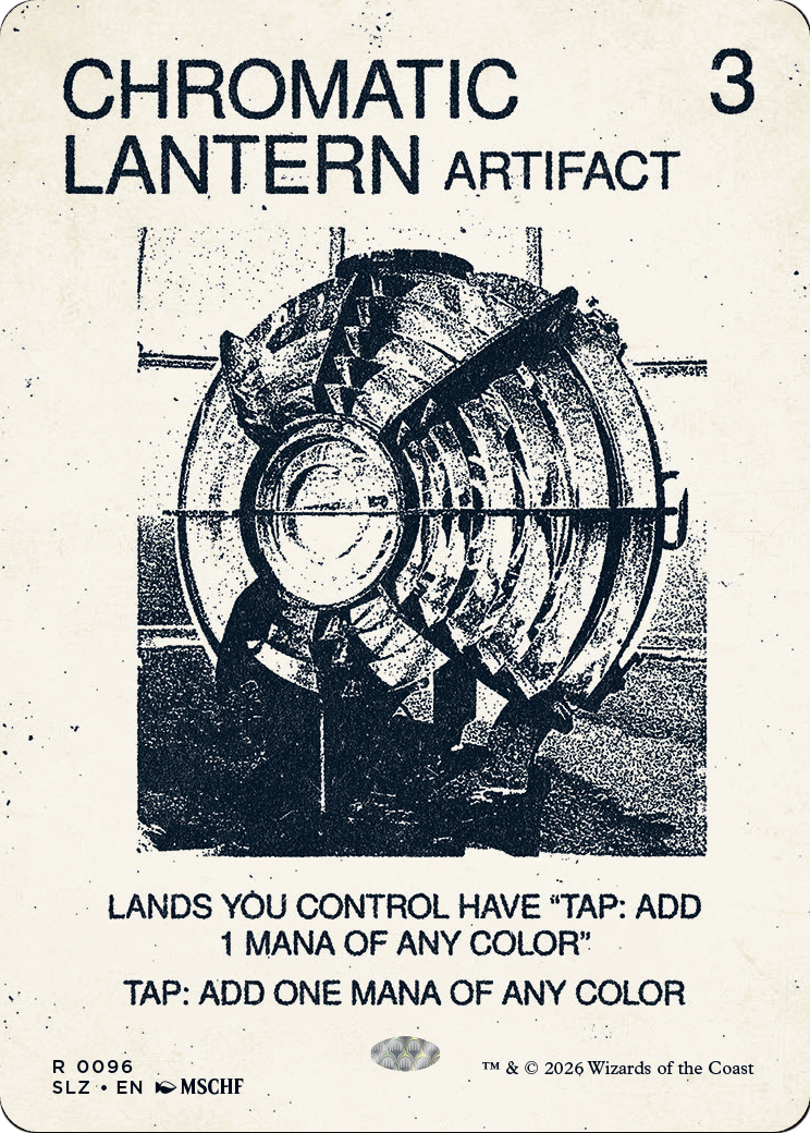 Chromatic Lantern (0096) [Secret Lair x MSCHF: The Zeta Set] | Card Citadel