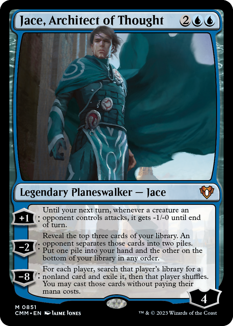 Jace, Architect of Thought [Commander Masters] | Card Citadel