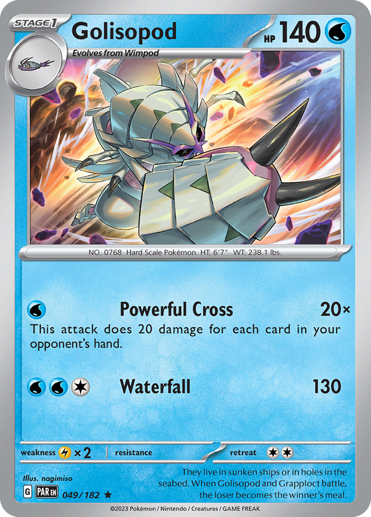 Golisopod (049/182) [Scarlet & Violet: Paradox Rift] | Card Citadel