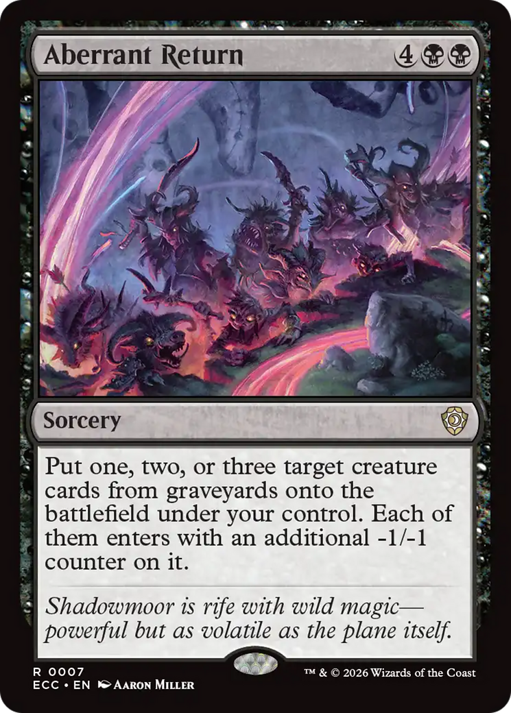 Aberrant Return [Lorwyn Eclipsed Commander] | Card Citadel