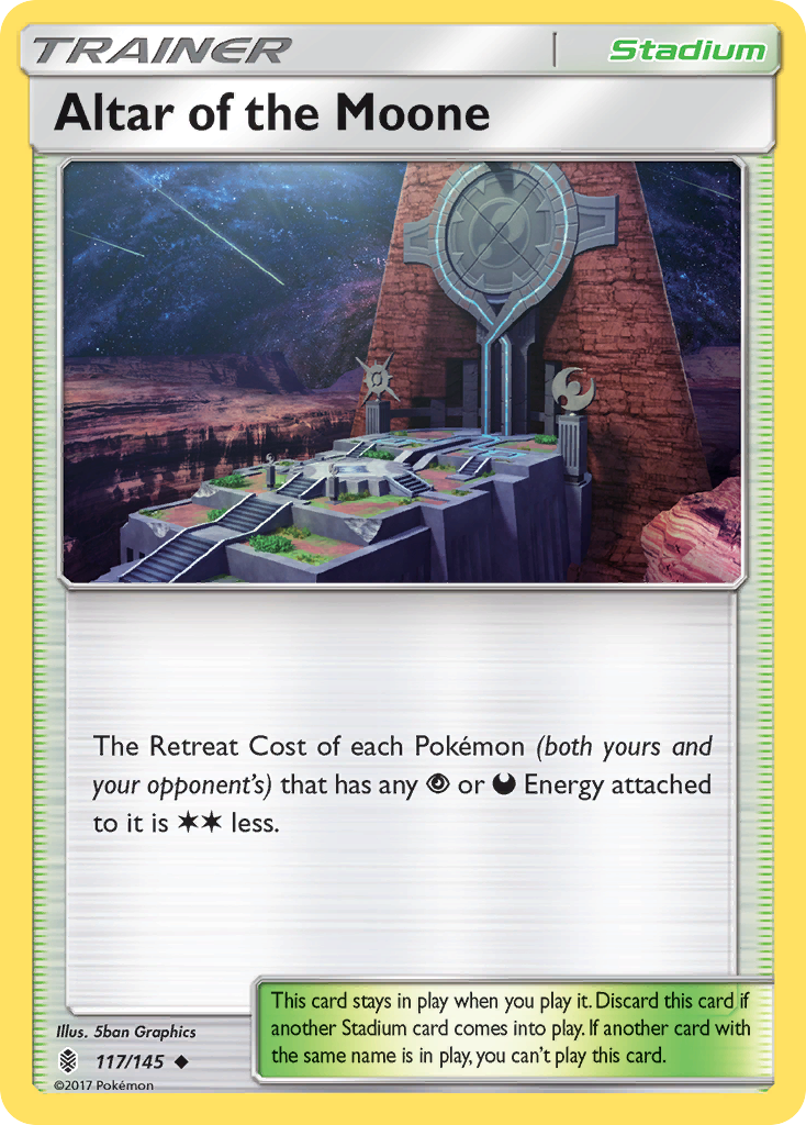 Altar of the Moone (117/145) [Sun & Moon: Guardians Rising] | Card Citadel