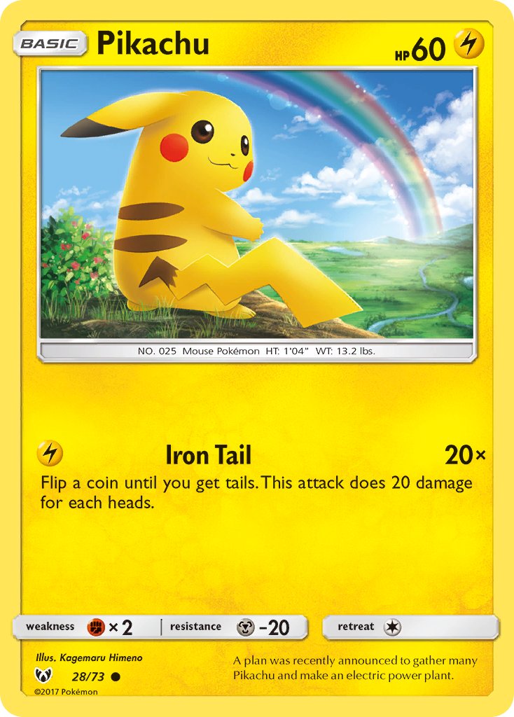 Pikachu (28/73) (Water Web Holo) [Miscellaneous Cards] | Card Citadel