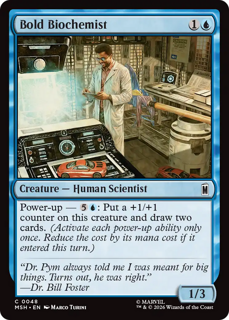 Bold Biochemist [Marvel Super Heroes] | Card Citadel