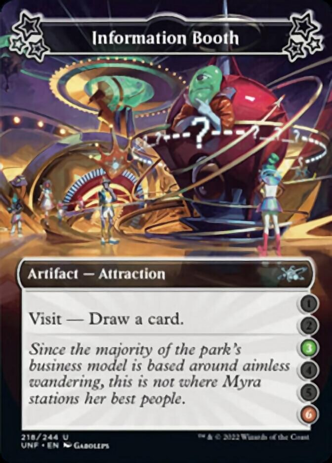 Information Booth (3-6) [Unfinity] | Card Citadel
