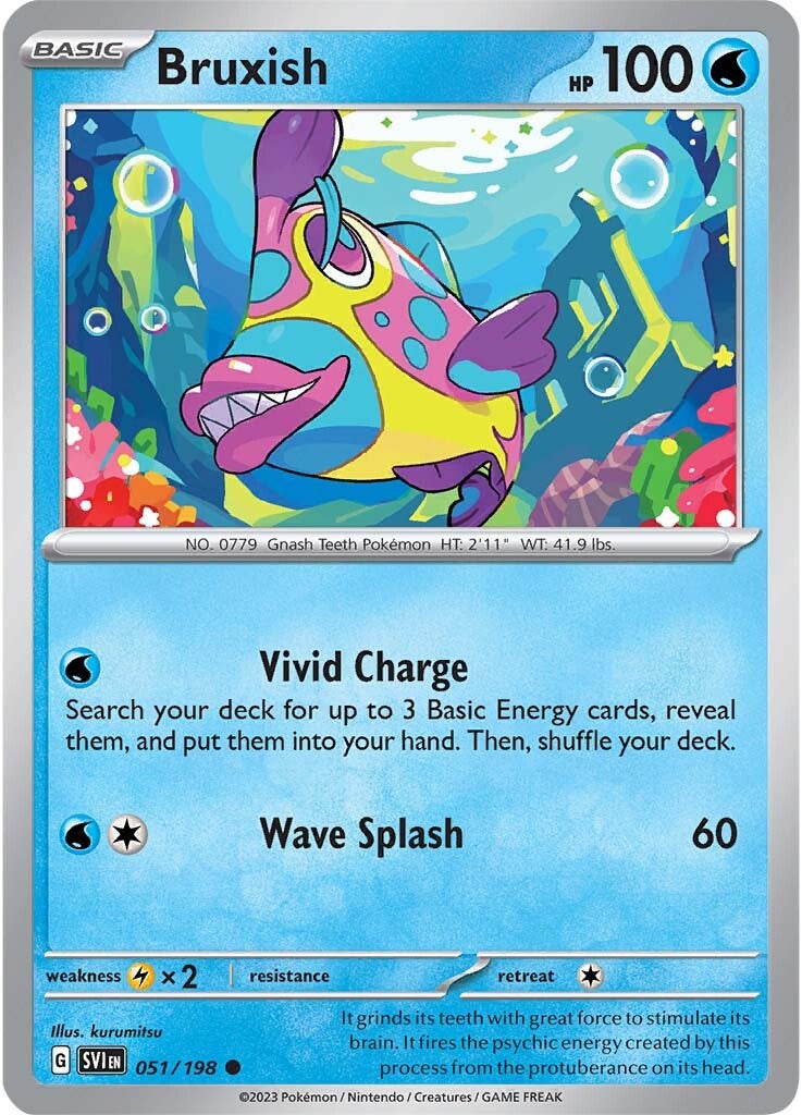 Bruxish (051/198) [Scarlet & Violet: Base Set] | Card Citadel