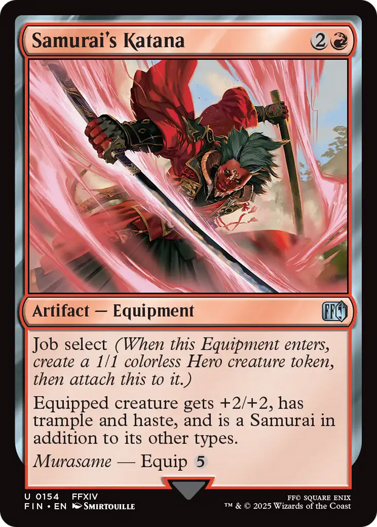 Samurai's Katana [FINAL FANTASY] | Card Citadel