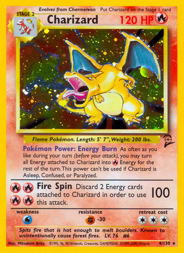 Charizard (4/130) [Base Set 2] | Card Citadel