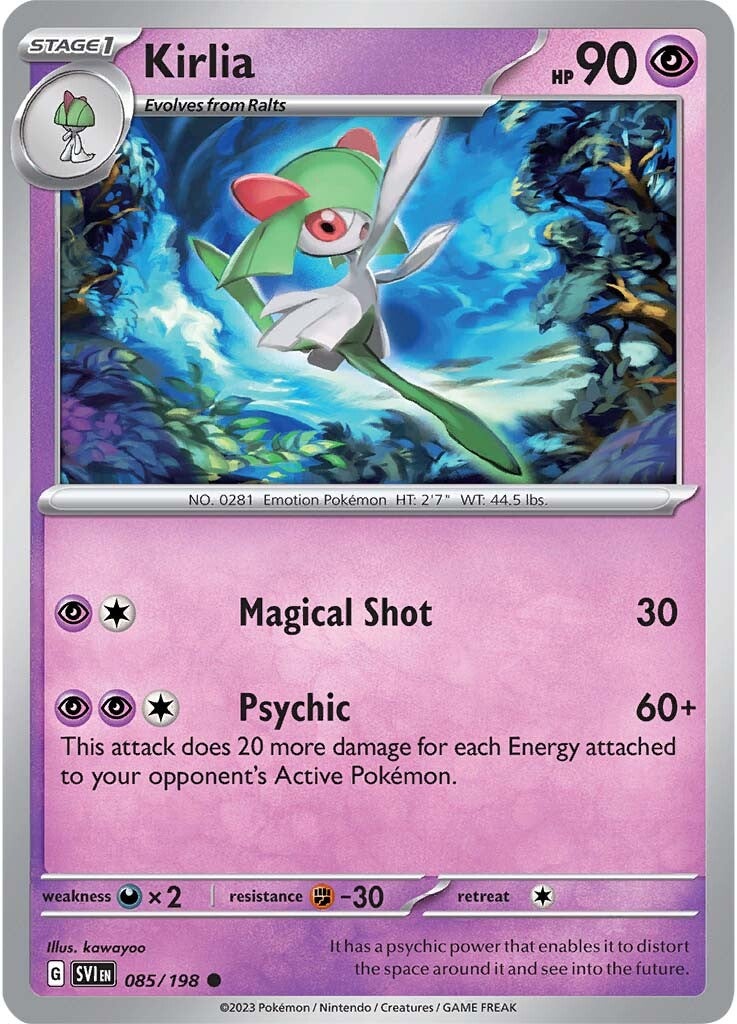 Kirlia (085/198) [Scarlet & Violet: Base Set] | Card Citadel