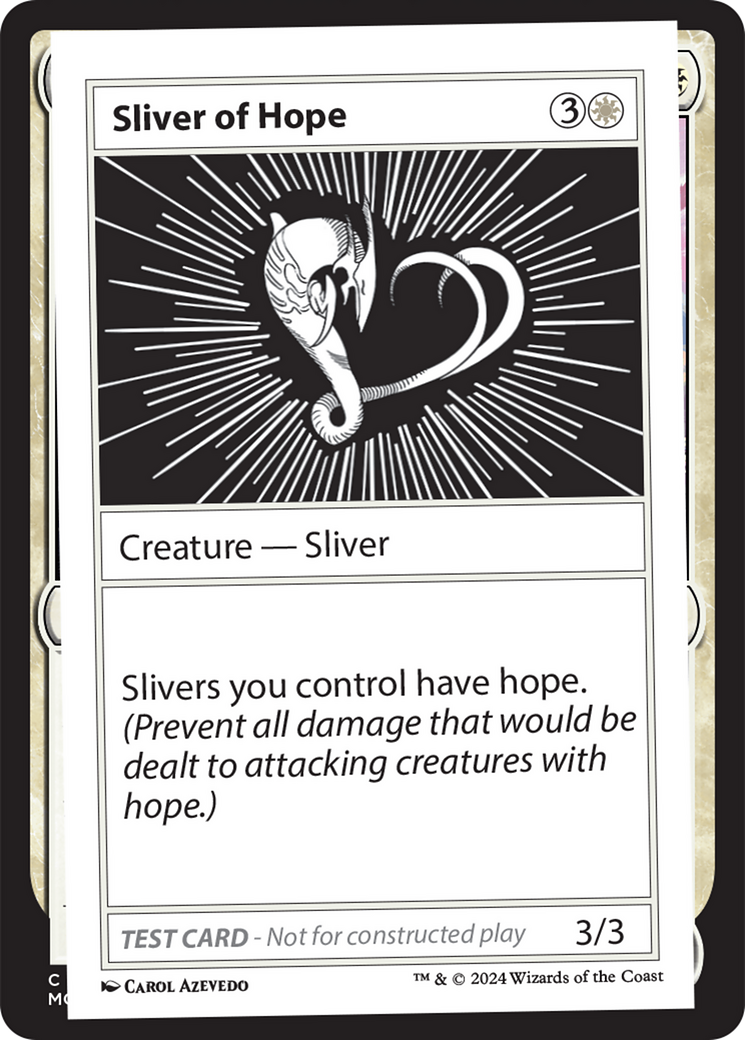 Sliver of Hope [Mystery Booster 2 Playtest Cards] | Card Citadel