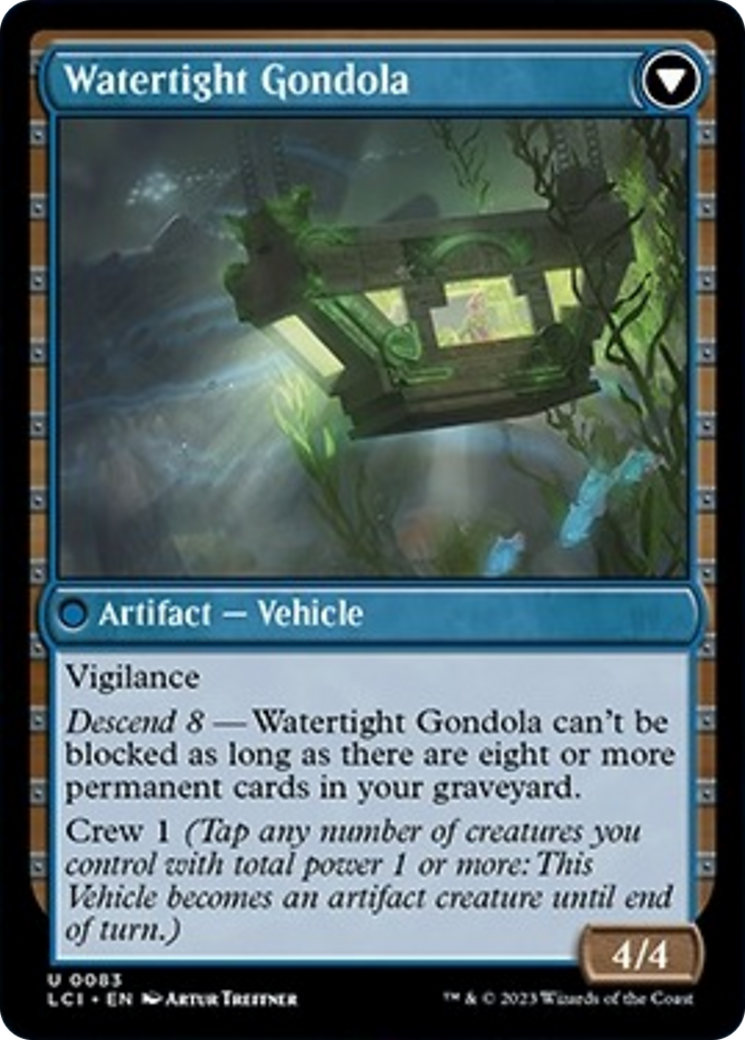 Waterlogged Hulk // Watertight Gondola [The Lost Caverns of Ixalan] | Card Citadel