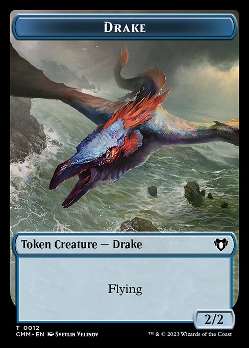 Eldrazi // Drake Double-Sided Token [Commander Masters Tokens] | Card Citadel