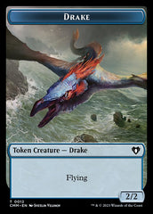 Spirit (0010) // Drake Double-Sided Token [Commander Masters Tokens] | Card Citadel
