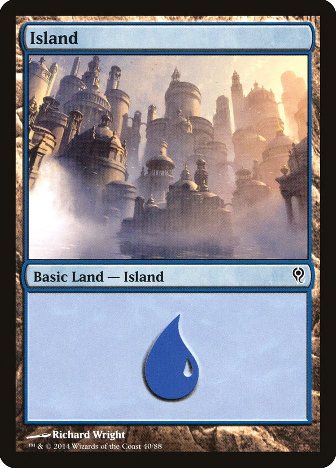 Island (40) [Duel Decks: Jace vs. Vraska] | Card Citadel