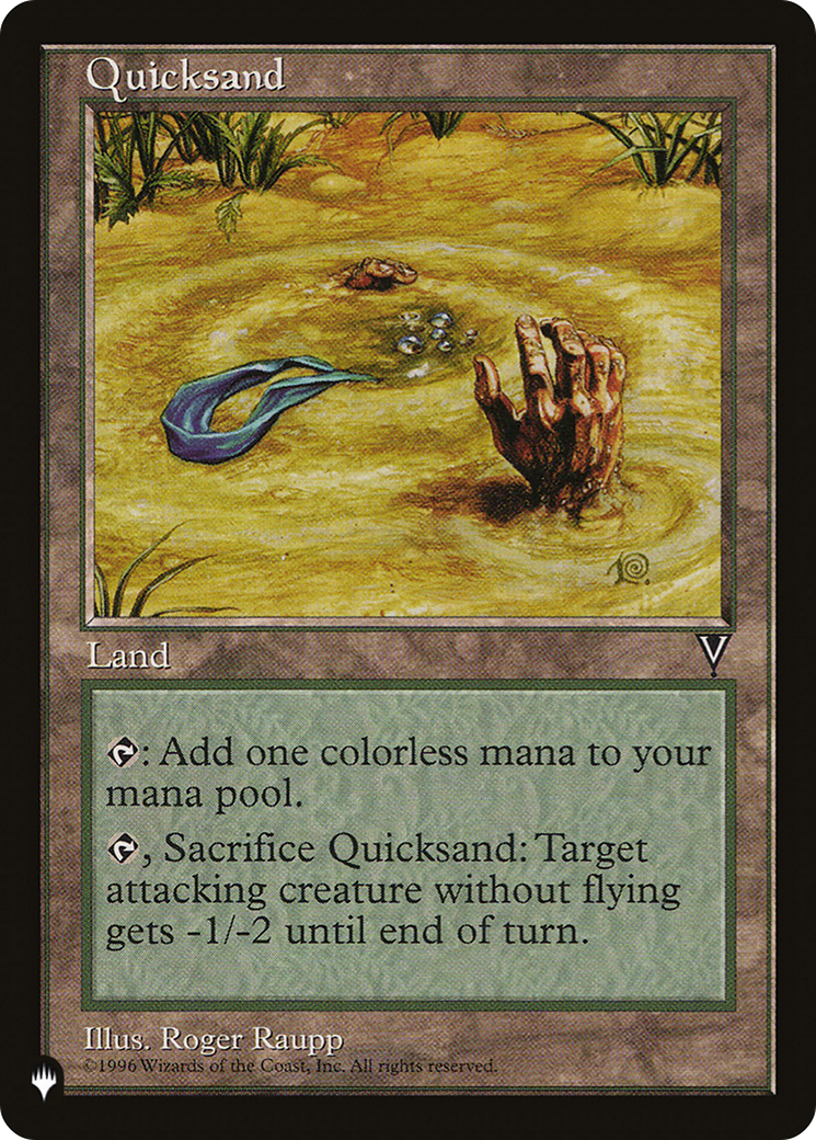 Quicksand [The List Reprints] | Card Citadel